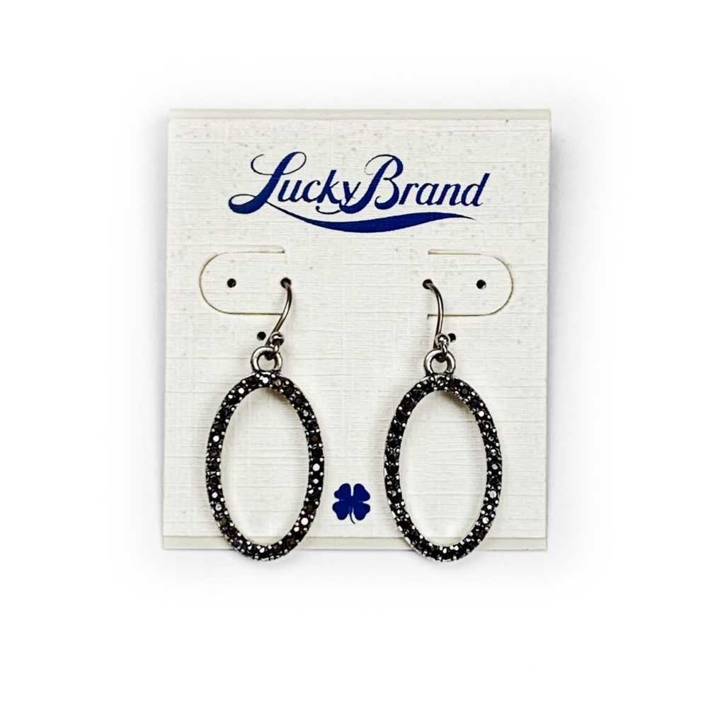 Lucky Brand Black Diamond Earrings